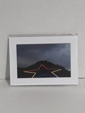 Palmer Lake Star Colorado 7/4/2026 Art Print 5x7in Matt 4x6in Photograph